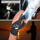 LED Flashlight Gloves – Waterproof Fingerless Outdoor Tool